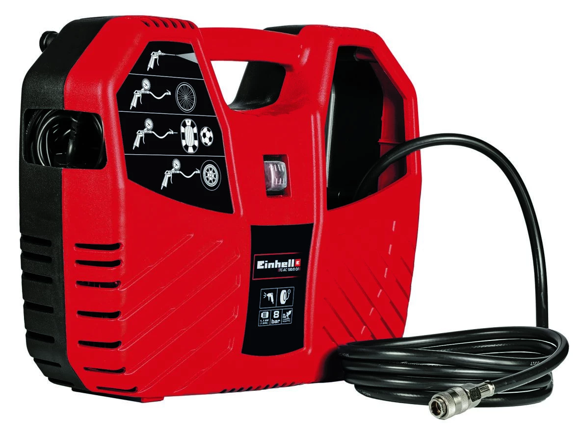 Einhell 4010486 Compresseur Portable TC-AC 180/8 OF 5 Einhell 4010486 Compresseur Portable TC-AC 180/8 OF – Image 5