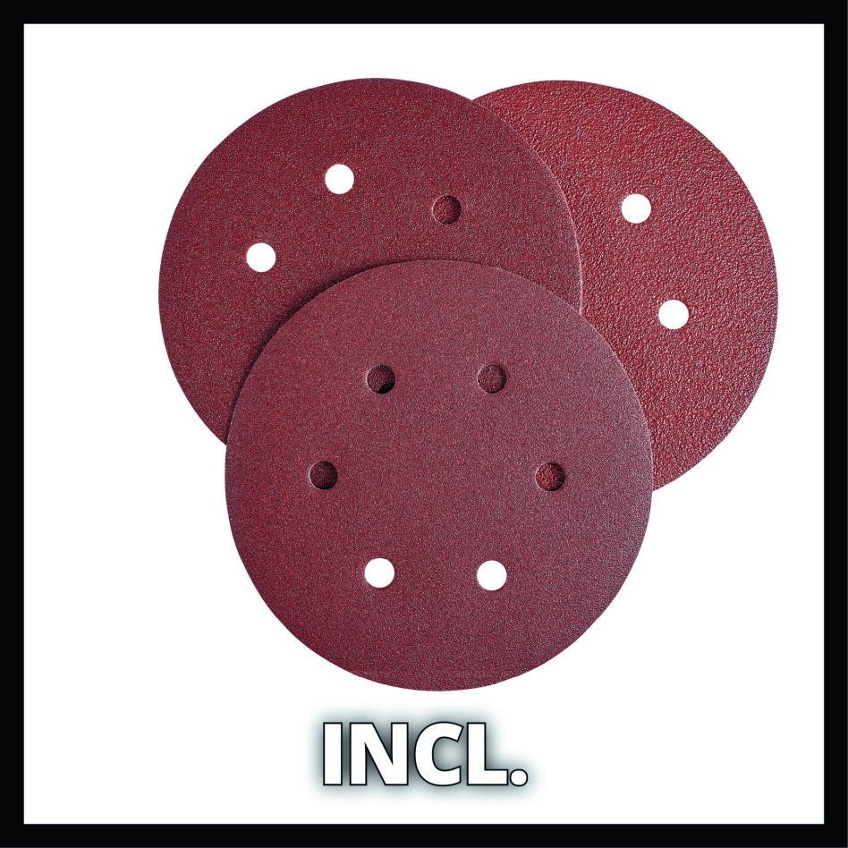 Einhell 4133330 TC-PE 150 Ponceuse Excentrique Pneumatique 4 Einhell 4133330 TC-PE 150 Ponceuse Excentrique Pneumatique – Image 4