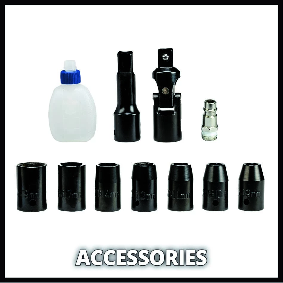 Einhell Clé à Choc 4139180 TC-PR 68 Clé à Cliquet Pneumatique 4 Einhell Clé à Choc 4139180 TC-PR 68 Clé à Cliquet Pneumatique – Image 4