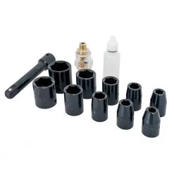 Airpress Clé à Choc 45464 Kit De Clés à Chocs 1/2"353 Nm Avec Accessoires