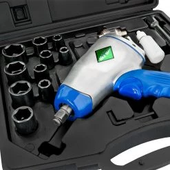 Airpress Clé à Choc 45464 Kit De Clés à Chocs 1/2"353 Nm Avec Accessoires -Outils pneumatiques Soldes 45464 kit de cles a chocs 1 2q353 nm avec accessoires 3