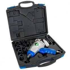 Airpress Clé à Choc 45464 Kit De Clés à Chocs 1/2"353 Nm Avec Accessoires -Outils pneumatiques Soldes 45464 kit de cles a chocs 1 2q353 nm avec accessoires 5