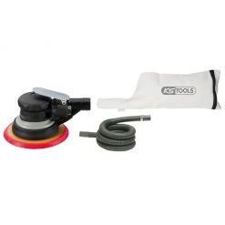 KS Tools 515.3066 Ponceuse Excentrique à Air Comprimé 150 Mm Avec Aspiration Des Poussières