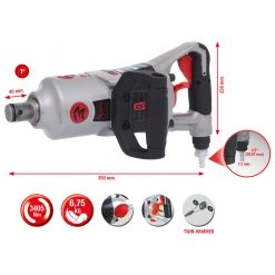 KS Tools 515.3270 Clé à Chocs Pneumatique Puissante SuperMONSTER 1", 3405 Nm -Outils pneumatiques Soldes 515 3270 cle a chocs pneumatique puissante supermonster 1q 3405 nm 5