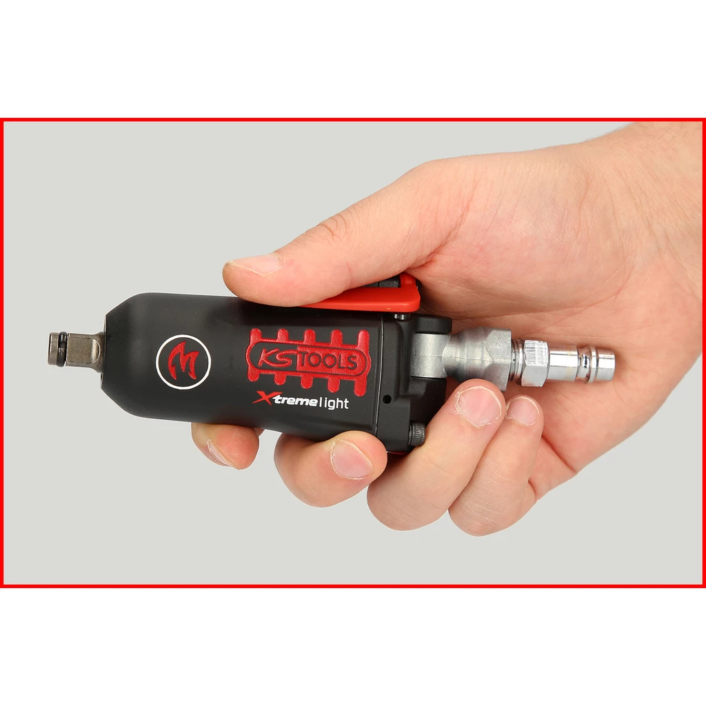 KS Tools Clé à Choc 515.3830 3/8" MONSTER Xtremelight Mini Clé à Marteau Pneumatique Avec Inverseur, 108 Nm 6 KS Tools Clé à Choc 515.3830 3/8" MONSTER Xtremelight Mini Clé à Marteau Pneumatique Avec Inverseur, 108 Nm – Image 6