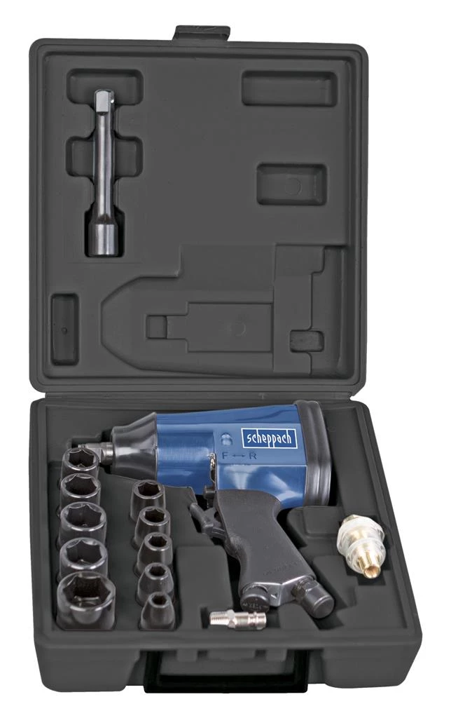 Scheppach 7906100717 Clé à Chocs 1/2" + Accessoires 2 Scheppach 7906100717 Clé à Chocs 1/2" + Accessoires – Image 2