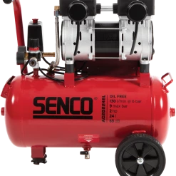 Senco AFN0038EU AC20224BL-EU Compresseur Silencieux Sans Huile 24 Litres