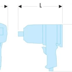 Facom NS.3500GPB Clé à Chocs 1/2" 1900 Nm -Outils pneumatiques Soldes ns 3500gpb cle a chocs 1 2q 1900 nm 2