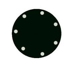 Rupes RA90A Ponceuse Excentrique Pneumatique 90 Mm Avec Aspiration Des Poussières