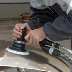 Rupes TA151A TA151 Ponceuse Rotative Excentrique Pneumatique Avec Aspiration Des Poussières 150mm